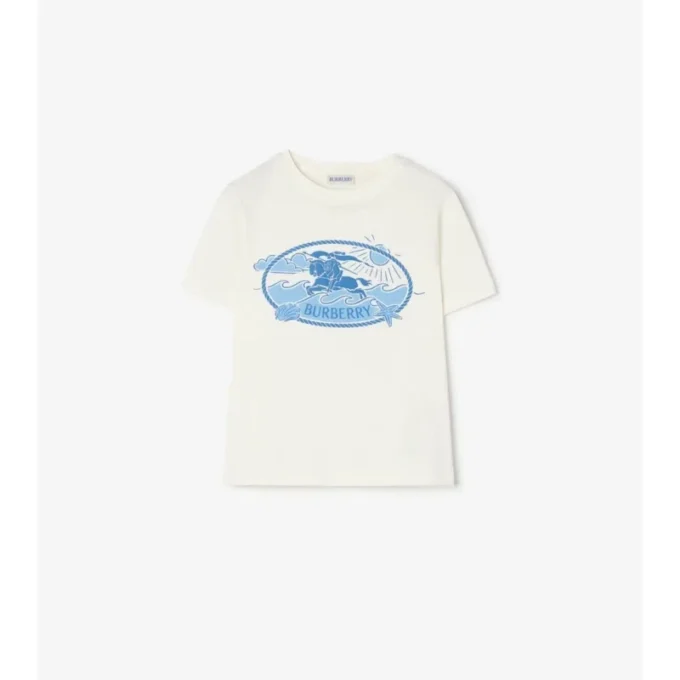 Knight Stamp Baumwoll-T-Shirt