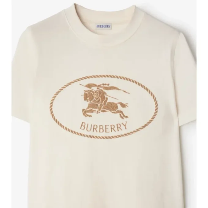 Knight Stamp Baumwoll-T-Shirt
