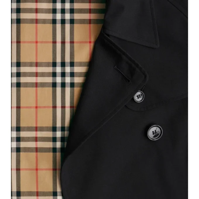 Kurze Gabardine-Mayfair-Trenchjacke