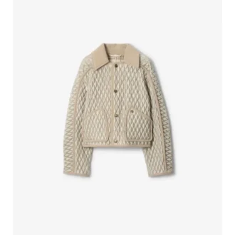Kurze, gesteppte Floriston-Jacke aus Nylon