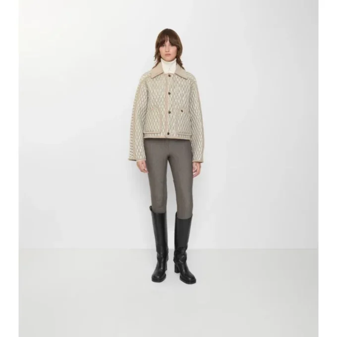 Kurze, gesteppte Floriston-Jacke aus Nylon