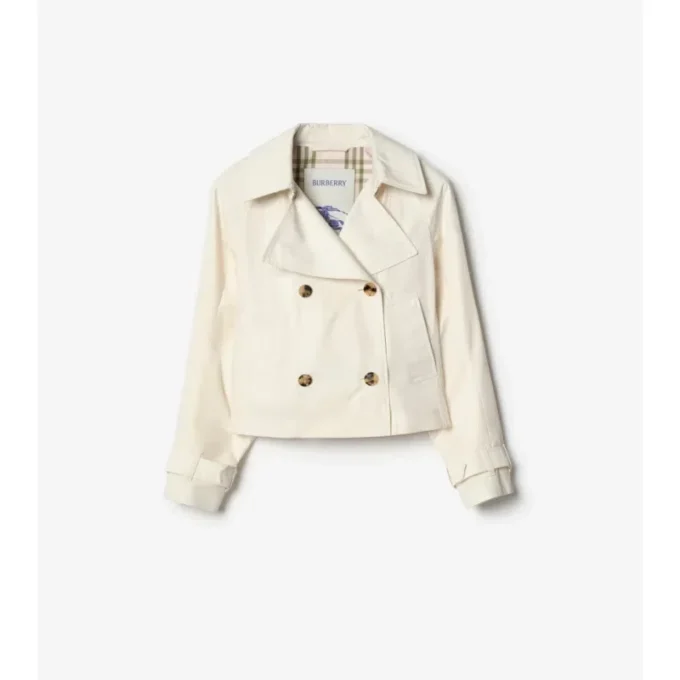 Kurze, leichte Ladybrook-Trenchjacke