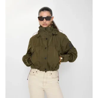 Kurze Nylon-Norwood-Jacke