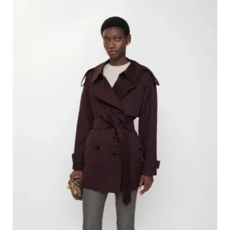 Kurzer Gabardine-Fitzrovia-Trench Coat