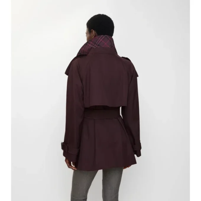 Kurzer Gabardine-Fitzrovia-Trench Coat