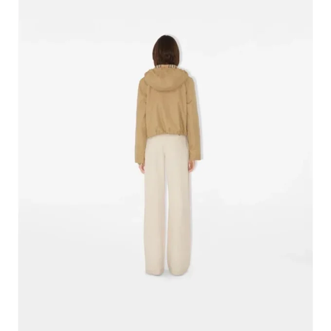 Kurzer Gabardine-Parka
