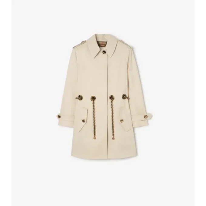 Kurzer Gabardine-Stonehaven-Car Coat