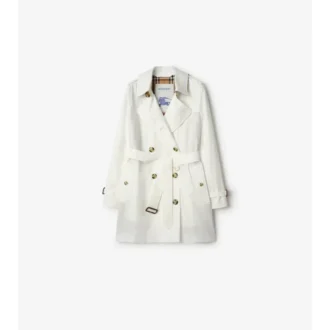Kurzer Kensington-Trenchcoat aus Tropical Gabardine