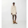 Kurzer Summerside-Trench Coat aus Gabardine 