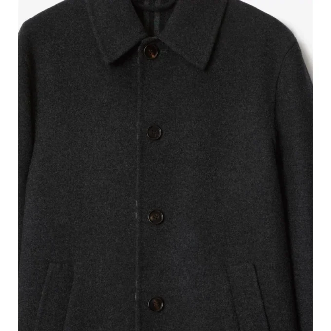 Kurzer Woll-Car Coat