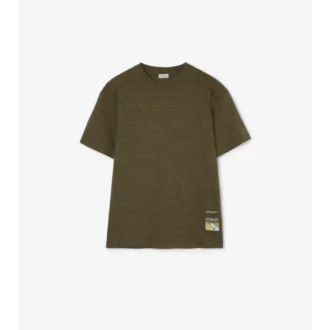 Landscape Label Baumwoll-T-Shirt