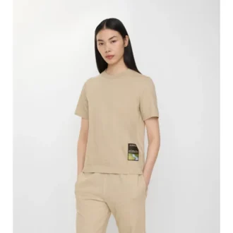Landscape Label Baumwoll-T-Shirt