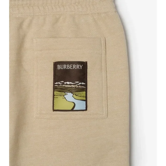 Landscape Label Jogginghose aus Baumwolle