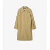 Langer Baumwoll-Car Coat