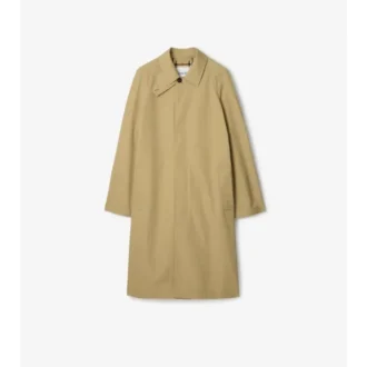 Langer Baumwoll-Car Coat