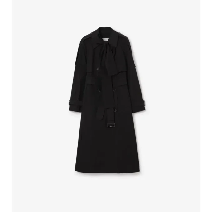Langer Canvas-Trenchcoat „Trerose“