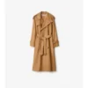 Langer Castleford-Trenchcoat aus Leder