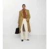 Langer Fitzrovia-Trench Coat aus Canvas mit wärmendem Futter