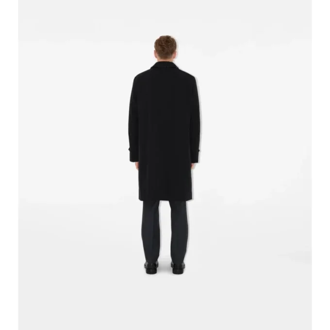Langer Gabardine-Car Coat