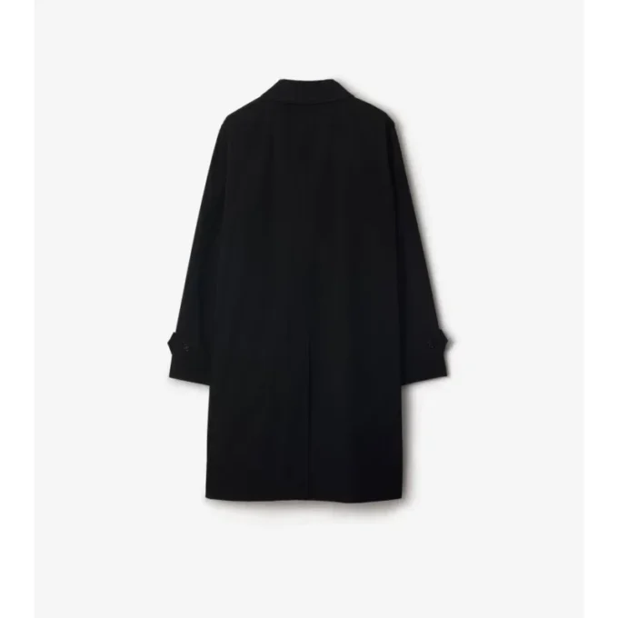 Langer Gabardine-Car Coat