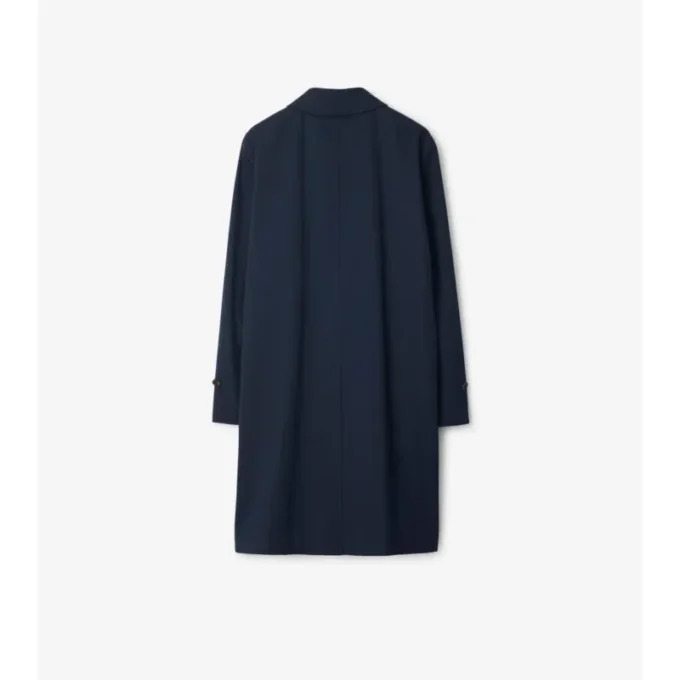Langer Gabardine-Car Coat