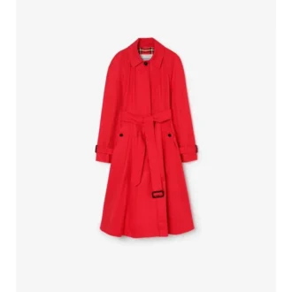 Langer Gabardine-Car Coat „Ellingham Fit-And-Flare“