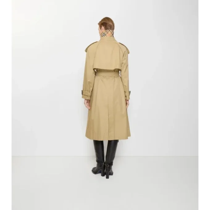 Langer Gabardine-Trenchcoat „Fitzrovia“