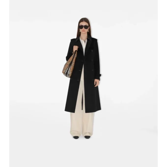 Langer Kensington-Trench Coat aus Kaschmir