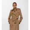 Langer Kensington-Trench Coat aus Kaschmir