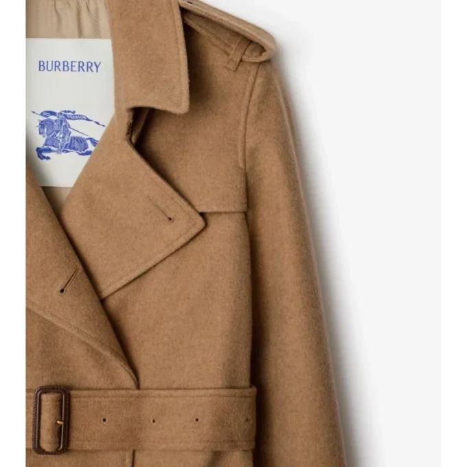 Langer Kensington-Trench Coat aus Kaschmir