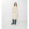Langer Waterloo-Trenchcoat aus Tropical Gabardine
