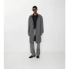 Langer, wendbarer Parkbury-Car Coat aus kariertem Wollstoff
