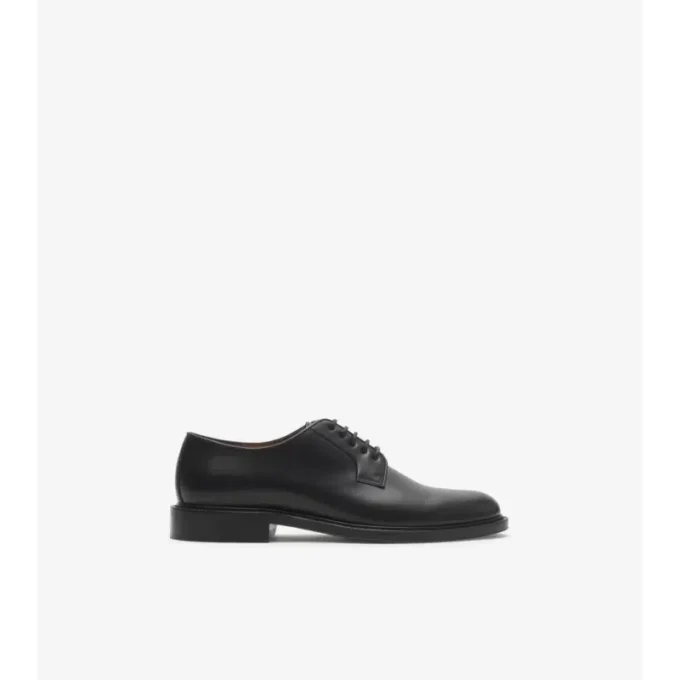 Leder-Derby-Schuhe von Manor