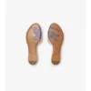 Leder-Slides mit Ritter-Stempel