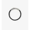Lederarmband mit Karomuster