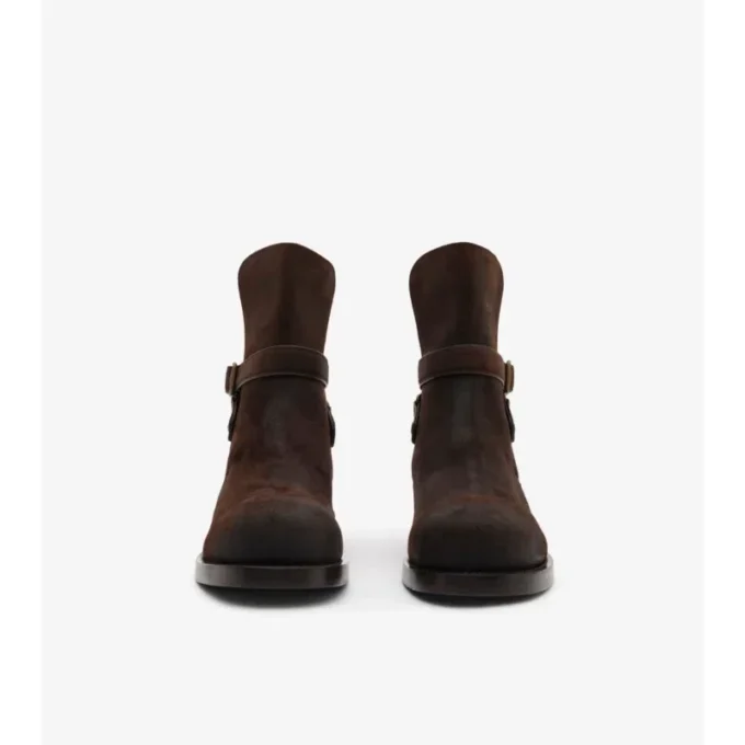 Ledger-Stiefel aus gewachstem Wildleder 