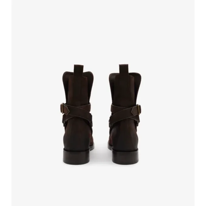 Ledger-Stiefel aus gewachstem Wildleder 