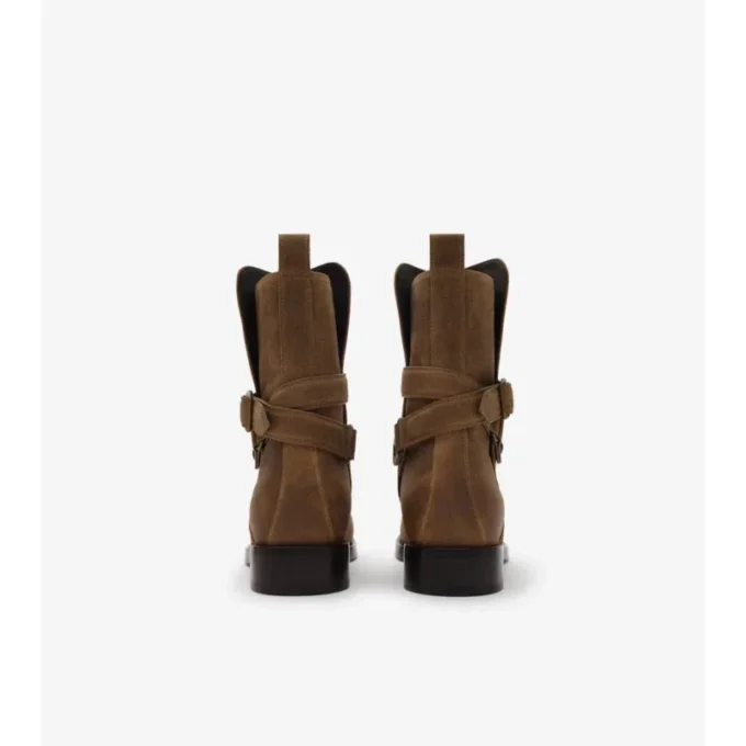 Ledger-Stiefel aus gewachstem Wildleder 