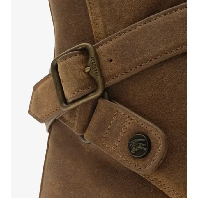Ledger-Stiefel aus gewachstem Wildleder 