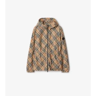 Leichte Jacke mit Karomuster