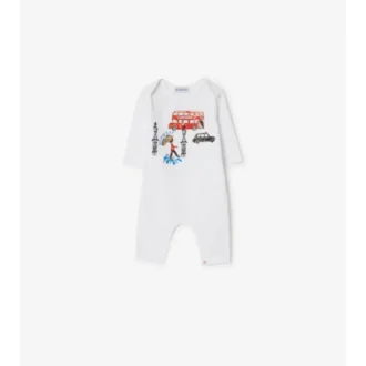 London Jumpsuit aus Stretch-Baumwolle