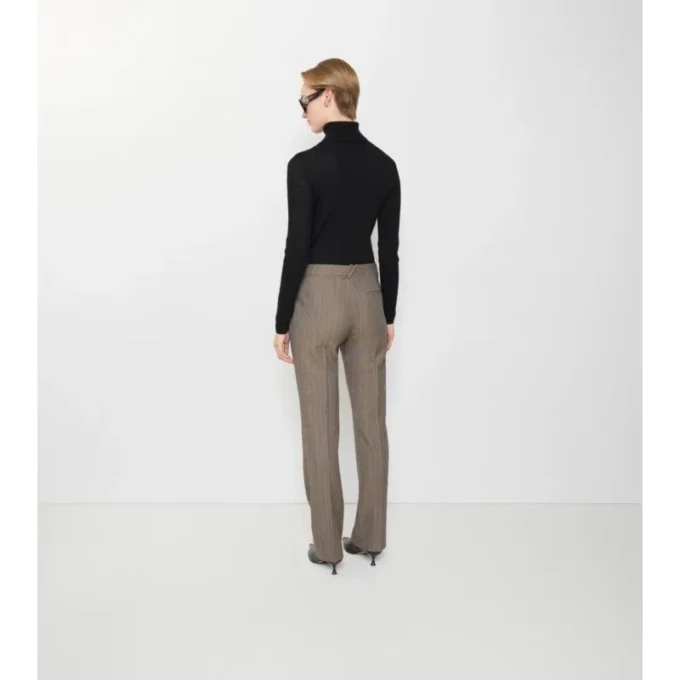 Maßgeschneiderte Hose aus Moulina-Wolle