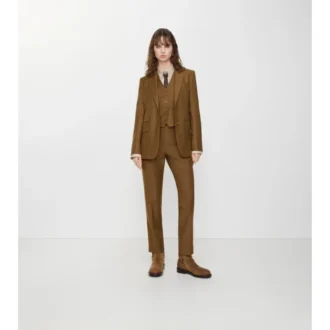 Maßgeschneiderte Hose aus Woll-Mohair