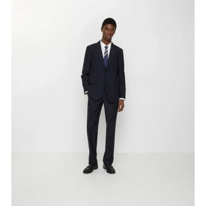 Maßgeschneiderte Hose aus Wolle und Mohair