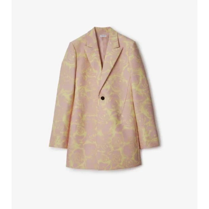 Maßgeschneiderte Jacke aus Rosenwolle