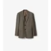 Maßgeschneiderte Jacke aus Sharkskin-Wolle