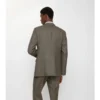 Maßgeschneiderte Jacke aus Sharkskin-Wolle