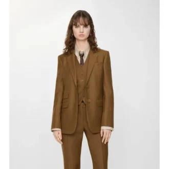 Maßgeschneiderte Jacke aus Woll-Mohair