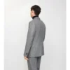 Maßgeschneiderte Jacke aus Wolle mit Puppytooth-Karomuster
