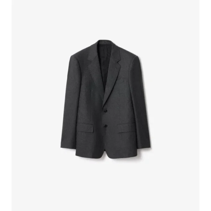 Maßgeschneiderte Jacke aus Wollflanell